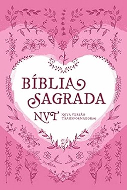 Biblia Sagrada Nvt - Coracao Rosa