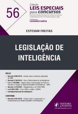 Leis Especiais Para Concursos - Vol. 56 - Legislacao De Inteligencia - 01Ed/19