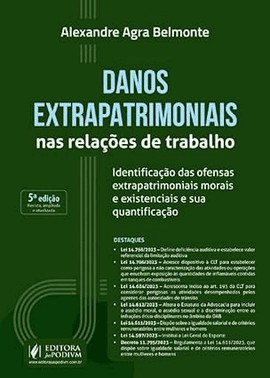 Danos Extrapatrimoniais Nas Relacoes De Trabalho - 05Ed/24