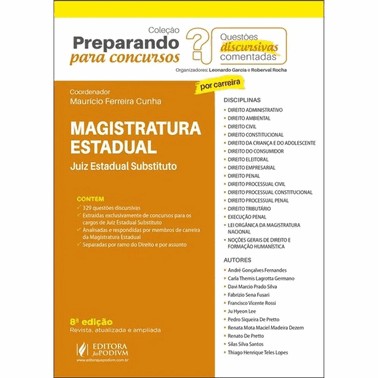 Preparando Para Concursos - Questoes Discursivas Comentadas - Magistratura Estadual (2025)
