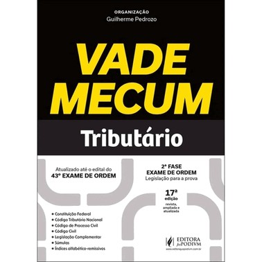 Vade Mecum Tributario - 43 Exame De Ordem - (17Ed/25)