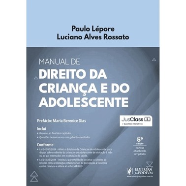 Manual De Direito Da Crianca E Do Adolescente - (05Ed/25)