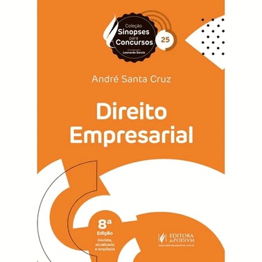 Sinopses Para Concursos - V.25 - Direito Empresarial - (08Ed/25)