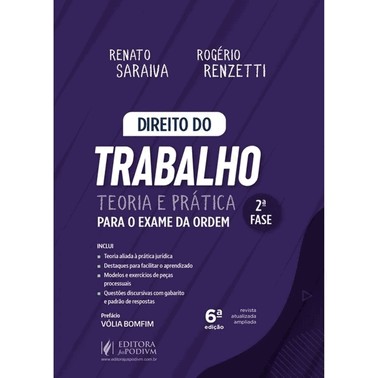 Direito Do Trabalho - Teoria E Pratica Para O Exame Da Ordem 2ª Fase - (06Ed/25)