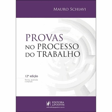 Provas No Processo Do Trabalho - (12Ed/25)