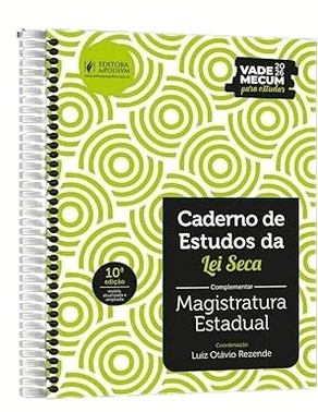 Caderno De Estudos Da Lei Seca Complementar - Magistratura Estadual (2026)