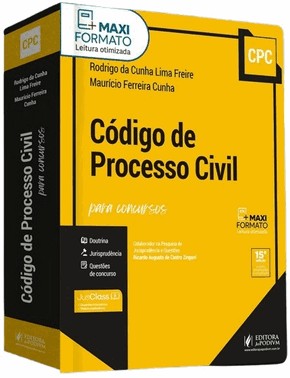 Codigo De Processo Civil Para Concursos (Cpc) (2026)