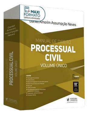 Manual De Direito Processual Civil - Vol. Unico (2026)