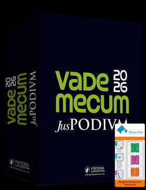 Vade Mecum Juspodivm - Tradicional - Capa Preta + Etiqueta Marca Facil (2026)
