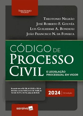Codigo De Processo Civil E Legislacao Processual Em Vigor - 55Ed/24