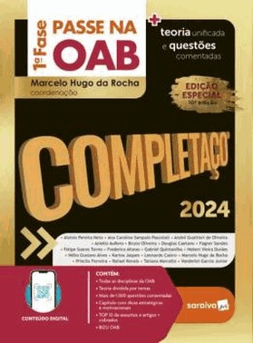 Passe Na Oab - 1 Fase - Completaco - Teoria Unificada E Questoes Comentadas - 10 Ed Passe Na Oab - 1 Fase - Completaco - Teoria Unificada E Questoes Comentadas - 10 Ed