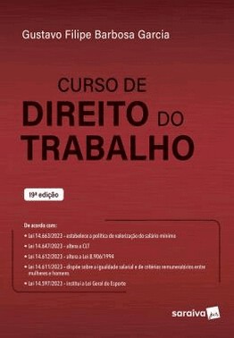 Curso De Direito Do Trabalho - 19 Ed