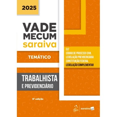 Vade Mecum Trabalhista E Previdenciario - Tematico - 09Ed/25