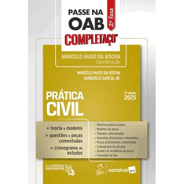Passe Na Oab - 2ª Fase - Completaco - Pratica Civil - 09Ed/25