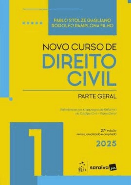 Novo Curso De Direito Civil - Vol.1 - Parte Geral - 27 Ed 2025