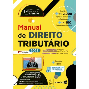 Manual De Direito Tributario - 17Ed/25