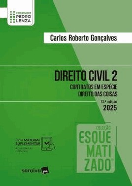 Direito Civil - Volume 2 - Colecao Esquematizado - 13ª Edicao 2025