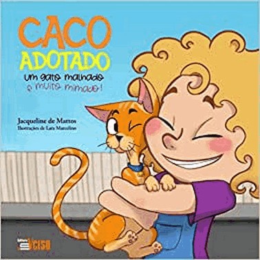 Caco Adotado, Um Gato Malhado E Muito Mimado
