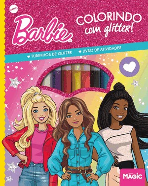 Barbie - Colorindo Com Glitter