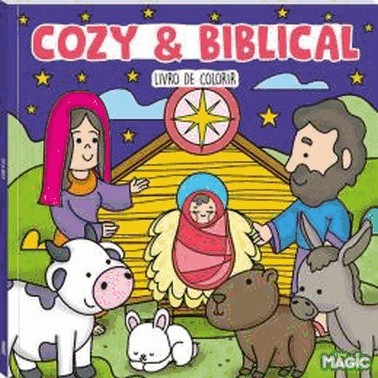 Cozy And Biblical - Livro De Colorir