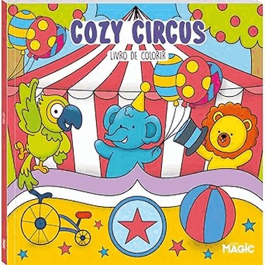 Cozy Circus - Livro De Colorir