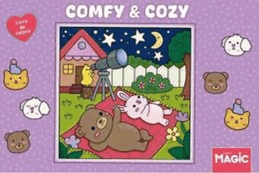 Comfy E Cozy - Livro De Colorir