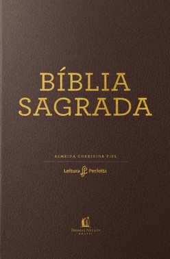 Biblia Acf, Couro Soft, Marrom, Leitura Perfeita