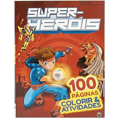 Colorir E Atividades: Super-Herois