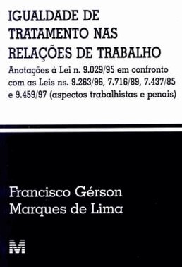 Igualdade De Tratamento Nas Relacoes Trabalho
