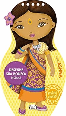 Desenhe Sua Boneca Indiana
