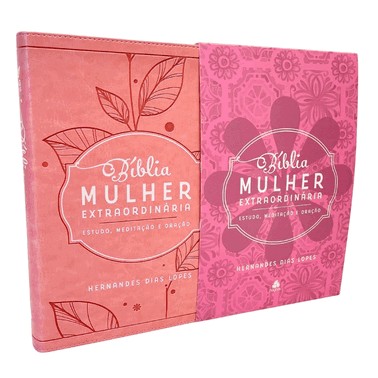 Biblia Mulher Extraordinaria - Estudo, Meditacao E Oracao - Rosa
