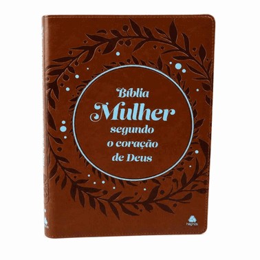 Bíblia Mulher Segundo O Coração De Deus - Marrom