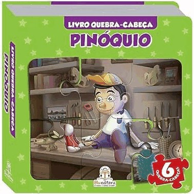 Livro Quebra-Cabeca - Pinoquio