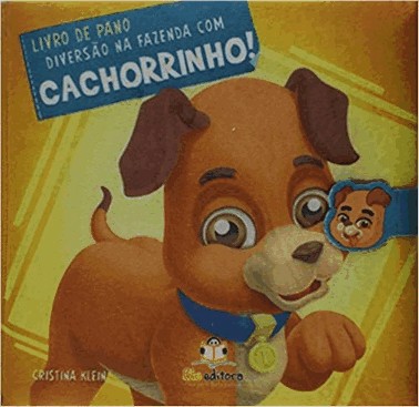 Livro De Pano - Diversao Na Fazenda - Cachorrinho!