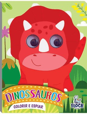 Colorir E Espiar: Dinossauros
