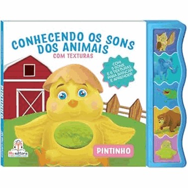Conhecendo Os Sons Dos Animais Com Texturas: Pintinho