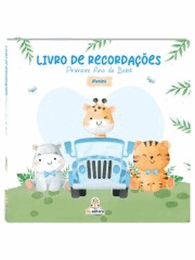 Livro De Recordacoes: Primeiro Ano Do Bebe: Menino
