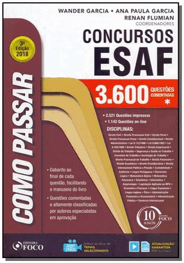 Como Passar Em Concursos Esaf - 03Ed/18