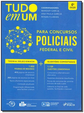 Tudo Em Um Para Concursos Policiais - 04Ed/18 Tudo Em Um Para Concursos Policiais - 04Ed/18