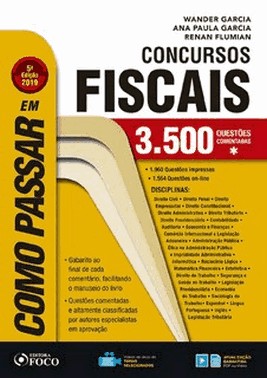 Como Passar Em Concursos Fiscais - 5Edicao - 2019