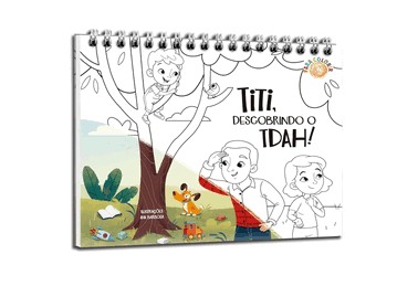 Titi, Descobrindo O Tsah! - Para Colorir