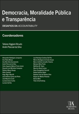Democracia, Moralidade Publica E Transparencia - Desafios Da Accountability - 01Ed/26