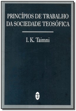 Principios De Trabalho Da Sociedade Teosofica-1695
