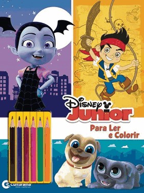 Ler E Colorir Blister Disney Junior