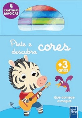 Pinte E Descubra Cores: Zebra