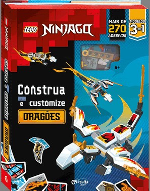 Lego Ninjago - Construa E Customize - Dragoes