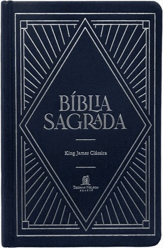 Biblia Sagrada King James Classica - Azul Marinho Biblia Sagrada King James Classica - Azul Marinho