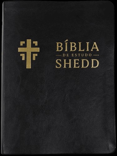 Bíblia De Estudo Shedd - Couro Sintético Preto