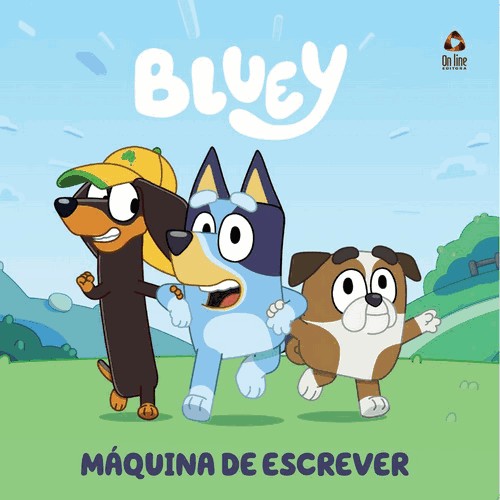 Bluey Livro De Historia - Maquina De Escrever