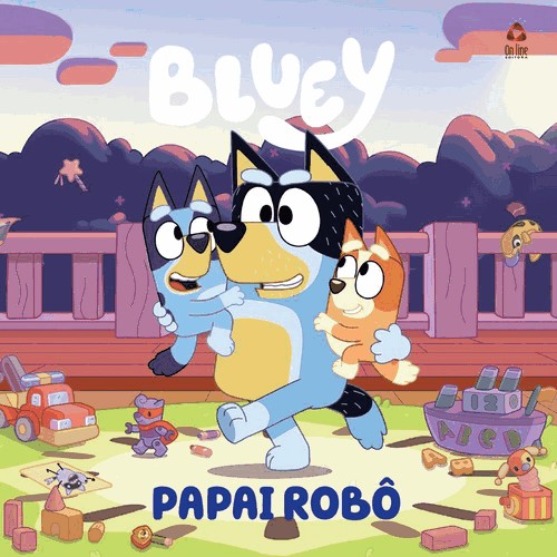 Bluey Livro De Historia - Papai Robo